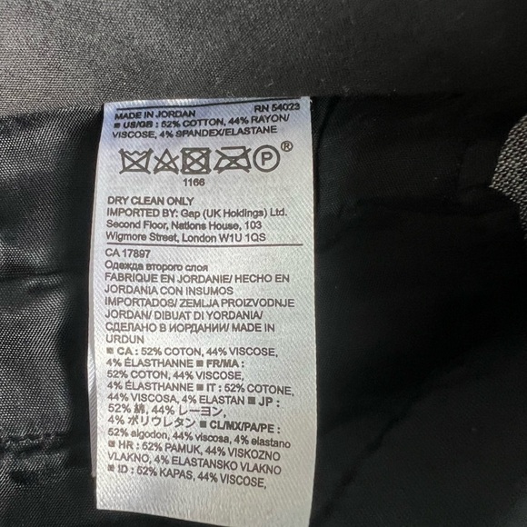 Banana Republic Tweed Gray Dress Pants Tailored Fit - Picture 6 of 8